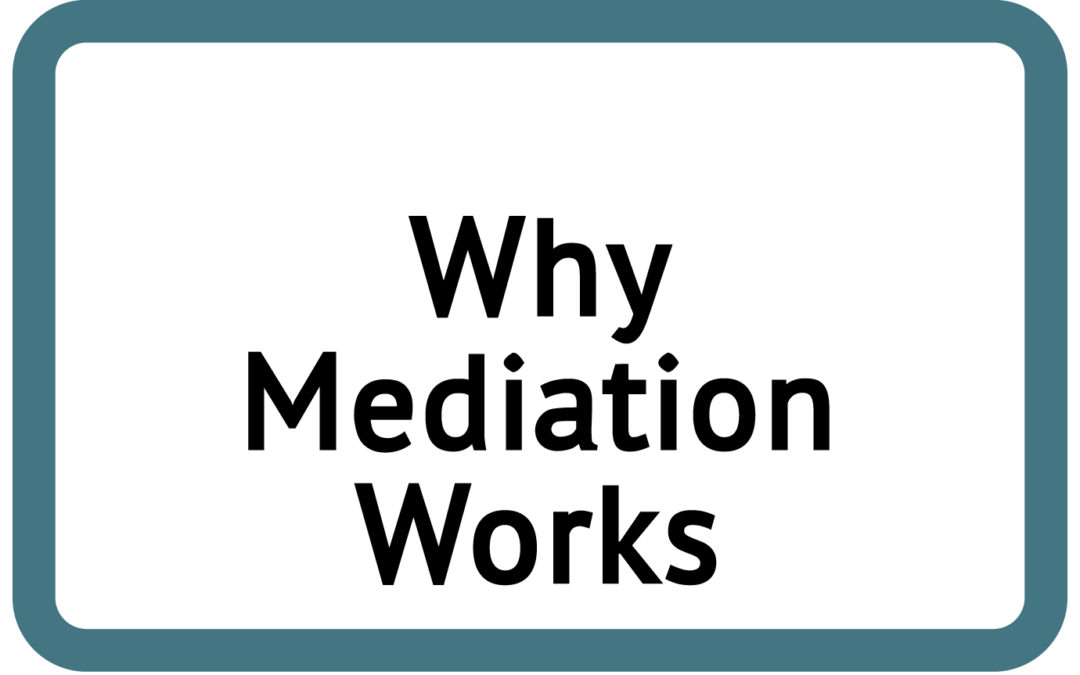 Why Mediation Works